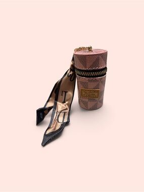Mini keychain lipstick bag